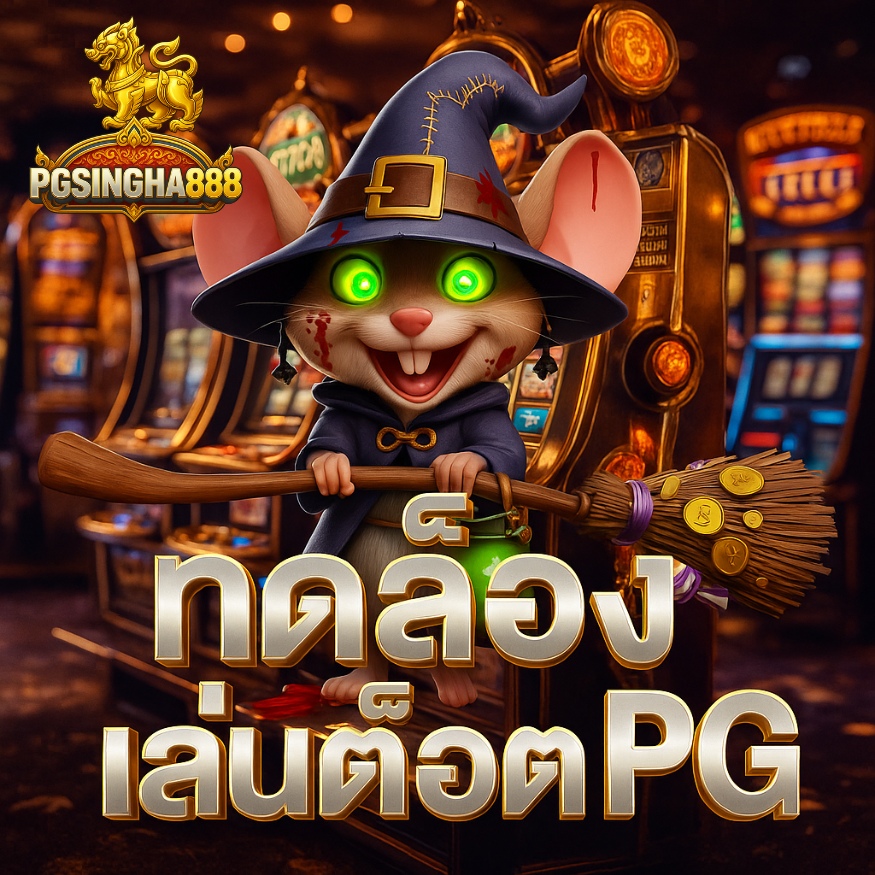ทดลองเล่นสล็อต pg เว็บเกมอันดับหนึ่งในไทย