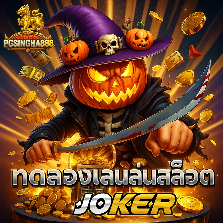 ทดลองเล่นสล็อต joker เล่นฟรี ได้อารมณ์เหมือนของจริง