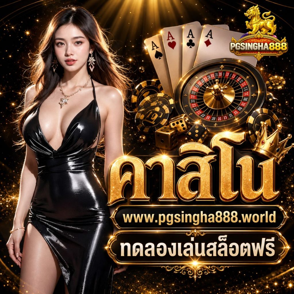 คาสิโน www.pgsingha888.world ทดลองเล่นสล็อตฟรี